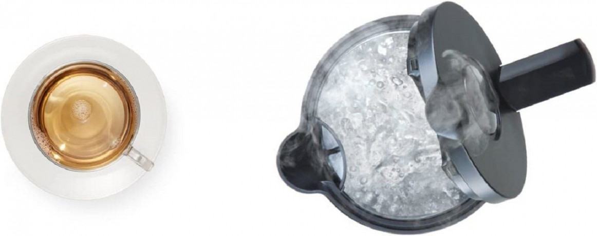 BOSCH BOSCH Wasserkocher Wasserkocher TWK8611P, Abschaltautomatik 1,5 L, 2400 W Anthrazit/Weiss Чайник BOSCH TWK8611P, автоотключение 1,5 л, 2400 Вт