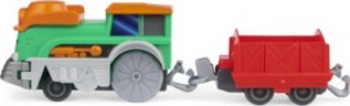 Spin Master Mighty Express Farm-Frieda Push-and-Go Zug mit Guterwaggon Поезд Mighty Express Farm-Frieda Push-and-Go с товарным вагоном