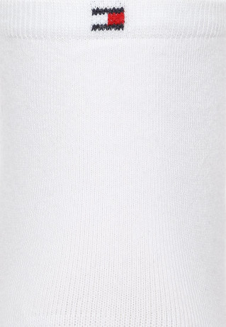 Tommy Hilfiger WOMEN CASUAL SHORT SOCK 2 PACK Socks white ЖЕНСКИЕ ПОВСЕДНЕВНЫЕ КОРОТКИЕ НОСКИ (2 УПАКОВКИ) Носки белый