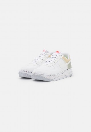 Nike Sportswear AIR FORCE 1 CRATER Sneaker low white/orange AIR FORCE 1 CRATER Низкие кроссовки женские белый/оранжевый
