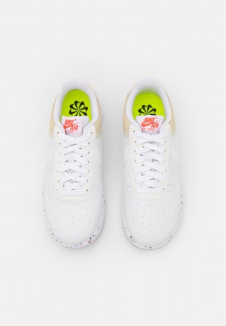 Nike Sportswear AIR FORCE 1 CRATER Sneaker low white/orange AIR FORCE 1 CRATER Низкие кроссовки женские белый/оранжевый