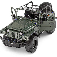 MOULD KING Klemmbausteineset Gelandewagen Wrangler Набор зажимных блоков Wrangler Gelandewagen