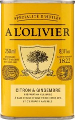 Оливковое масло с ароматом грейпфрута A L'Olivier - Olivenol Citron &amp; Gingembre, 250 мл