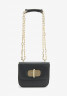 Tommy Hilfiger SMALL TURN LOCK  Across body bag black SMALL TURN LOCK Сумка через плечо черный