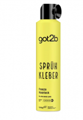 got2b Haarspray Sprühkleber Got2b 2stk x 300ml, Лак для волос ультрасильной фиксации, 2 шт х 300 мл, фиксация до 72 часов, без склеивания и пересушивания, стойкий эффект до следующего мытья