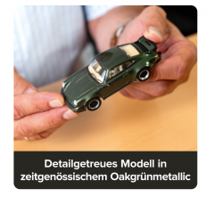 Porsche 911 Turbo Oakgreenmetallic Адвент-календарь 2025, металлическая модель в масштабе 1:43