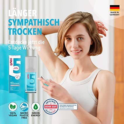 syNeo 5 Дезодорант антиперспирант спрей с защитой от пота до 5 дней 30 мл, 5 штук