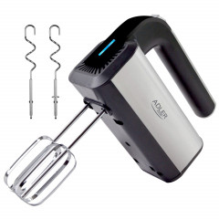 Adler Adler Handmixer AD 4225, 800,00 W, Kuchenmixer Stabmixer 800W 5 Geschwindigkeiten  Ручной миксер Adler AD 4225, 800,00 Вт, ручной миксер для тортов 800 Вт, 5 скоростей