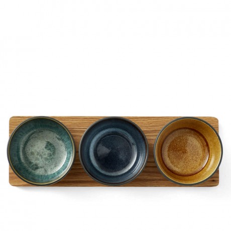 Bitz Bitz Gastro black / dark Kabarett 32x11x6 cm Set 4-tlg. Bitz Gastro черный/темный кабаре 32x11x6 см набор 4 шт.