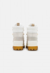 Tommy Hilfiger LACED OUTDOOR BOOT Lace-up ankle boots ecru LACED OUTDOOR BOOT Ботильоны на шнуровке экрю