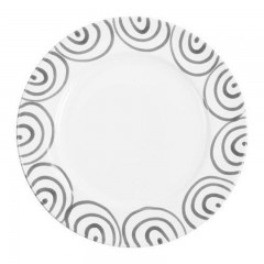 Gmundner Keramik Gmundner Keramik Graugeflammt Speiseteller Gourmet d: 27 cm / h: 2 cm Gmundner керамическая серая тарелка с пламенем для гурманов d: 27 см / высота: 2 см