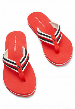Tommy Hilfiger ESSENTIAL COMFORT T-bar sandals fireworks ESSENTIAL COMFORT Сандалии с Т-образной перемычкой салют