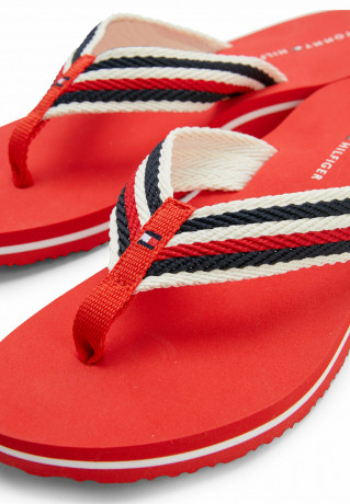 Tommy Hilfiger ESSENTIAL COMFORT T-bar sandals fireworks ESSENTIAL COMFORT Сандалии с Т-образной перемычкой салют