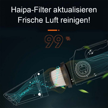 MOUTEN MOUTEN Nass-Trocken-Akkusauger Kabelloser, wiederaufladbarer tragbarer Handstaubsauger mit 9000 PA, Geeignet fur Autos, Wohnungen und Buros  Беспроводной пылесос MOUTEN для влажной и сухой уборки Беспроводной перезаряжаемый портативный ручной пылес