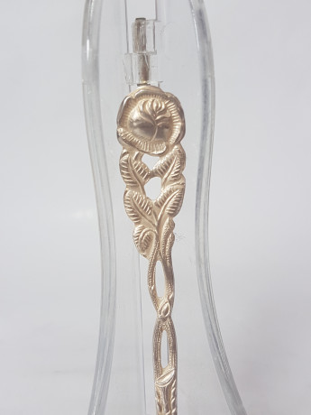 Ложка для сахара винтажная "Розы", 14 x 8,5 см, Германия, 1960-70гг.