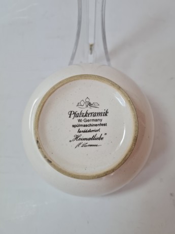 Pfalzkeramik Керамические миски/пиалы "Фермерское хозяйство и Поля", 2шт х 13.8см x 8см, Германия, 1960-70гг.