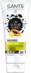 Sante Lemon Fresh Питательный Гель для Душа	 с Освежающим Ароматом Лимона и Папайи, 200 мл