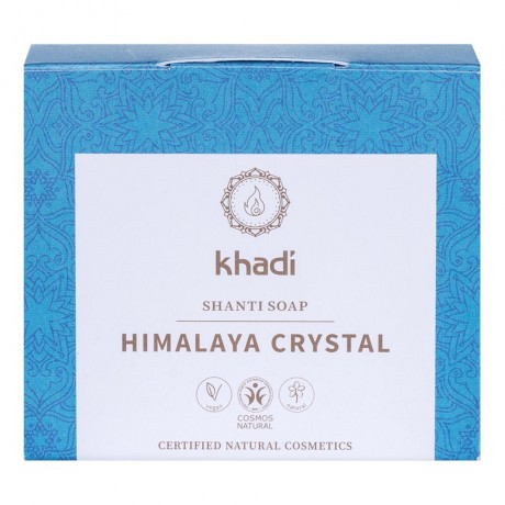 Khadi Naturkosmetik Shanti Soap Himalaya Crystal 100g  Мыло Shanti Гималайский кристалл 100г