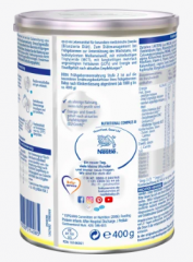 Nestlé BEBA  Anfangsmilch Spezialnahrung Frühgeborenen 2 von Geburt an, Специальное питание «Первоначальное молоко» для недоношенных детей 2 с рождения, 400 г