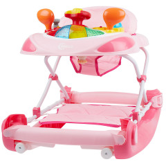 bieco Baby-Walker Lauflernhilfe Spielcenter mit Melodien kippsicher Wippfunktion Lauflernhilfen Детские ходунки