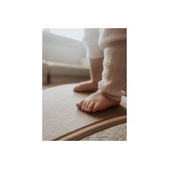 MeowBaby Balance Board fur Kinder 80x30cm aus Holz mit Filz Балансборд детский 80х30см из дерева с войлоком