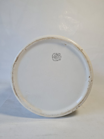 Кувшин винтажный Imprele&Royal с портретом бельгийской королевской четы, керамика, 27 x 20 см, Германия, 1960-70гг.