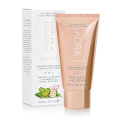 KORA Organics TURMERIC BRIGHTENING &amp; EXFOLIATING MASK, 2-IN-1  Маска из куркумы
