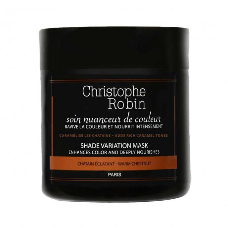 Christophe Robin Hair mask Warm Chestnut 250 ml Маска для волос Теплый каштан 250мл