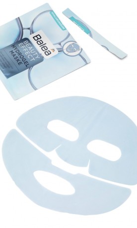 Balea Beauty Effect Hydrogelmaske Балеа Гидрогелевая маска с Гиалуроном для гладкой кожи лица и сглаживания морщин, 1 шт.