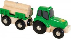 BRIO Traktor mit Holz-Anhanger Трактор с лесовозным прицепом