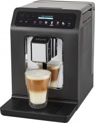 Krups Krups Kaffeevollautomat EA895N Evidence One, inkl. 250 gr ESPRESSO KAFFEE im Wert von UVP € 6,99  Полностью автоматическая кофемашина Krups EA895N Evidence One, включая 250 г КОФЕ ЭСПРЕССО — рекомендуемая розничная ена 6,99 евро.