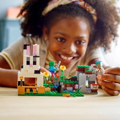 LEGO Minecraft 21181 Die Kaninchenranch ЛЕГО Кроличье ранчо