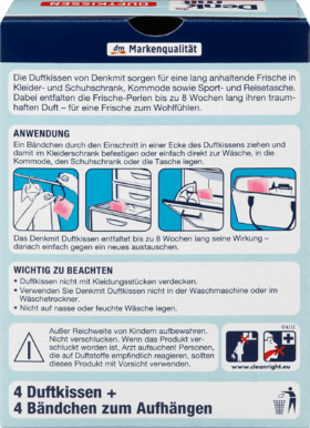 Denkmit Ароматизатор свежий Perlen, 4 шт