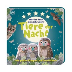 Dorling Kindersley Verlag Wer ist denn da noch wach? Tiere der Nacht Кто еще не спит? животные ночи