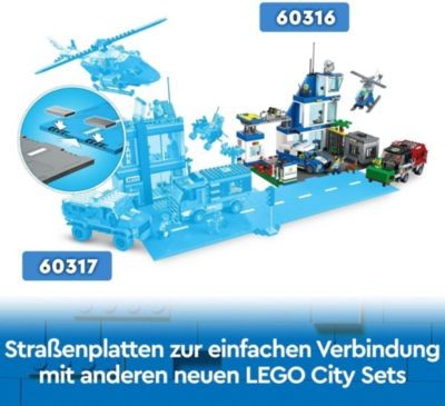 LEGO LEGO City 60316 Polizeistation Полицейский участок LEGO City 60316