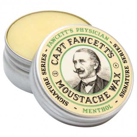Captain Fawcett's Fawcett#x27;s Physician Menthol Moustache Wax  Ментоловый воск для усов Fawcett#x27;s Physician
