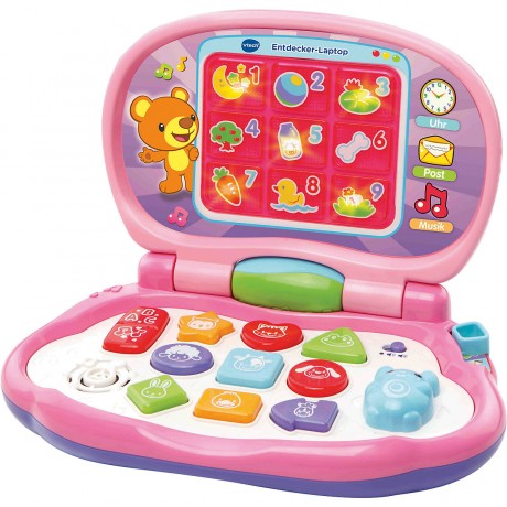 Vtech Entdecker-Laptop pink Ноутбук Explorer розовый