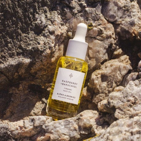 Bjork  Berries Raspberry & Bakuchiol Firming Face Oil  Укрепляющее масло для лица с малиной и бакучиолом