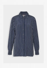 Tommy Hilfiger RGL FLEUR  Button-down blouse rope/carbon navy/white RGL FLEUR Блузка на пуговицах веревка/карбон темно-синий/белый