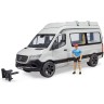 Bruder MB Sprinter Camper mit Fahrer Кемпер MB Sprinter с водителем