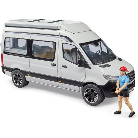 Bruder MB Sprinter Camper mit Fahrer Кемпер MB Sprinter с водителем