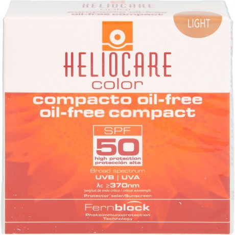 HELIOCARE Compact olfrei SPF 50 hell Make-up  Компактный безмасляный яркий макияж SPF 50