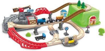 HAPE Eisenbahn-Baukasten-Set Железнодорожный конструктор