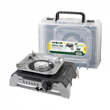 BRUNNER BRUNNER Gaskocher BRUNNER Camping Gaskocher DEVIL 450 fur Gaskartusche Leicht, Mobil  Газовая плита BRUNNER Походная газовая плита BRUNNER DEVIL 450 для газового баллончика, мобильная