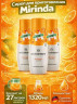 Sodastream Mirinda 3stk Cироп для напитков 440мл x 3 штуки