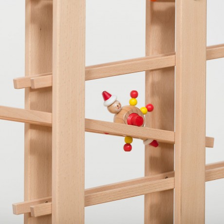 Coemo Kugelbahn Holz 7 mobile Teile Мраморная дорожка из дерева 7 подвижных частей