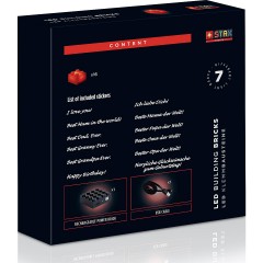 STAX STAX Herz mit 24 LEGO-kompatiblen LED-Bricks Сердце STAX с 24 светодиодными блоками