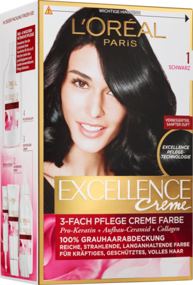 Excellence Краска для волос Schwarz 1