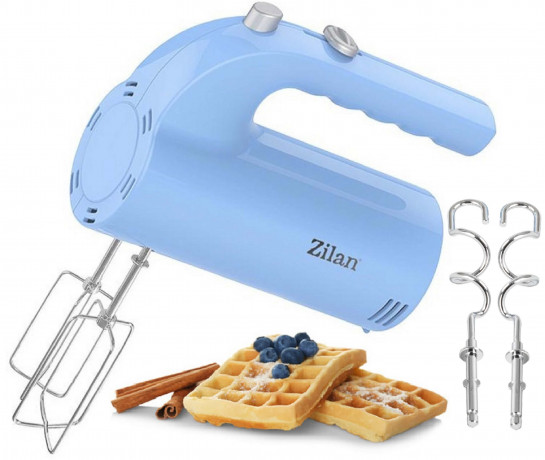 Zilan Zilan Handmixer ZLN-3161, 200 W, Edelstahl-Ruhrstabe Knethaken Ручной миксер Zilan ZLN-3161, 200 Вт, крюк для теста с стержнем из нержавеющей стали Ruhr
