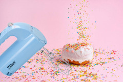 Zilan Zilan Handmixer ZLN-3161, 200 W, Edelstahl-Ruhrstabe  Knethaken  Ручной миксер Zilan ZLN-3161, 200 Вт, крюк для теста с стержнем из нержавеющей стали Ruhr